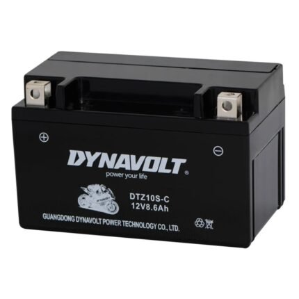 Dynavolt DTZ10S-C Battery High Performance AGM Motorcycle Battery