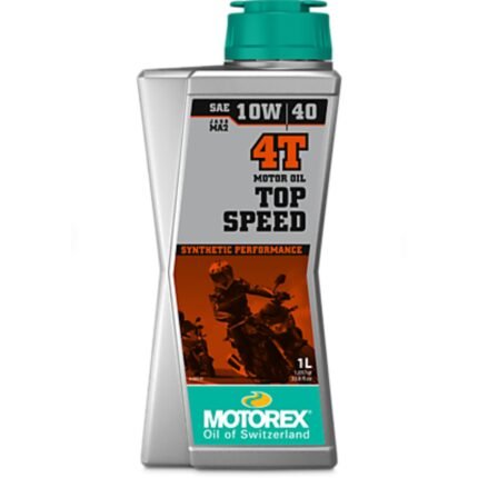 MOTOREX 10W/40 TOP SPEED 4T SAE MA2 Motorcycle Oil