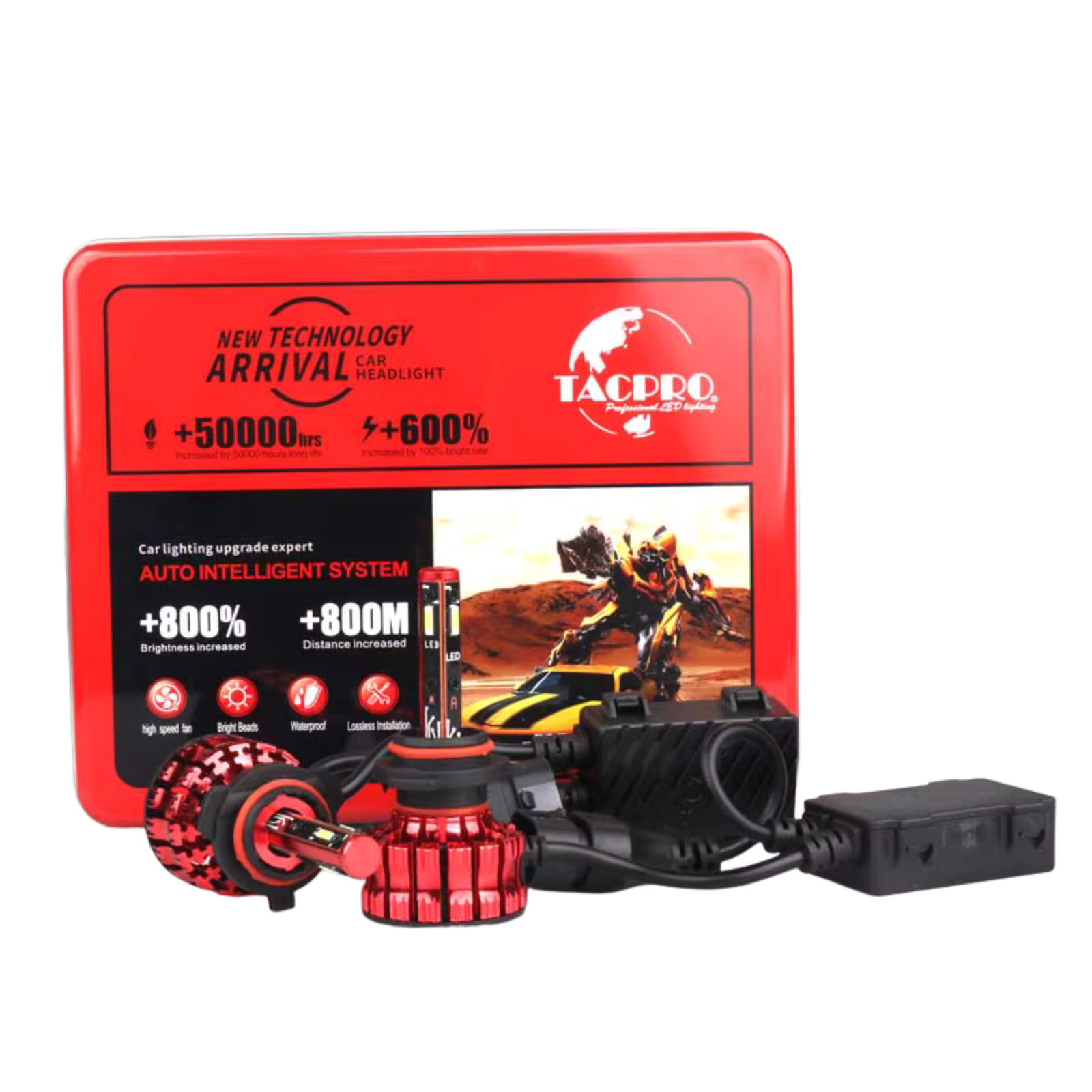 Untitled design (40) TACPRO LED H4 Headlight Bulb - Image 1